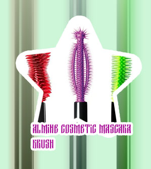 Bristle brush mascara