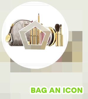 Coach cosmetic bag set