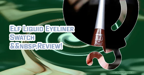 Elf liquid eyeliner review