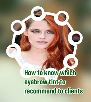 Eyebrow color for copper red hair