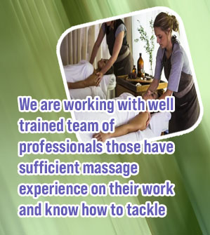 Female to male body massage near me