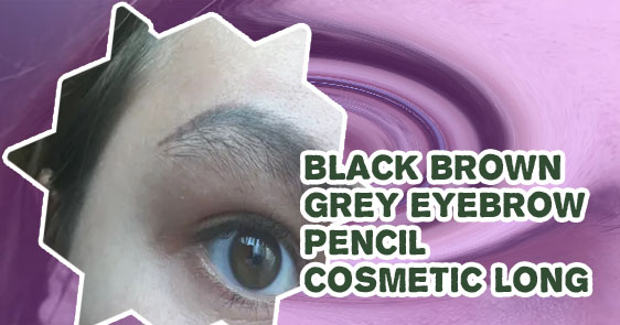Grey eyebrow tattoo