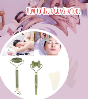 Gua sha stone in store