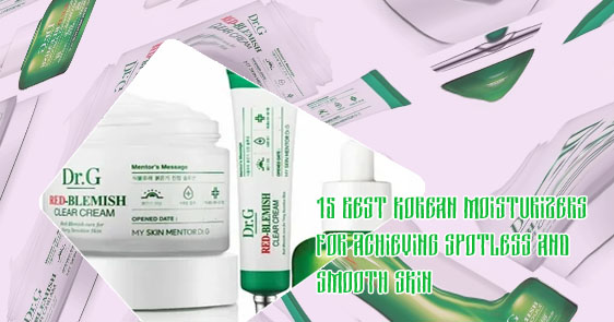 Korean skincare best moisturizer