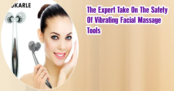 Manual face massager
