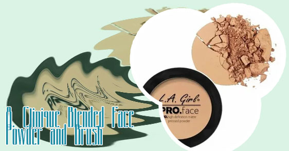 Matte face powder