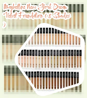 Maybelline new york foundation shades