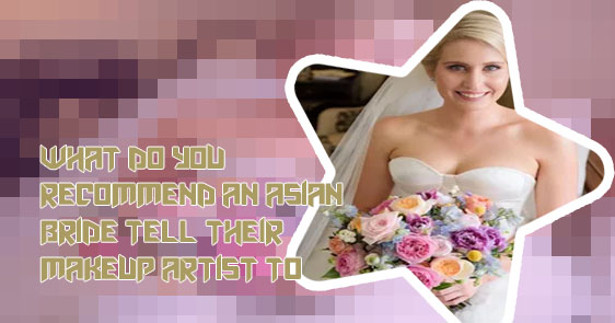 Natural bridal look