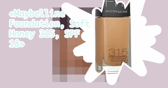 Soft honey maybelline fit me