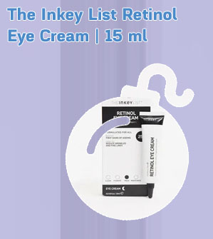 The inkey retinol eye cream